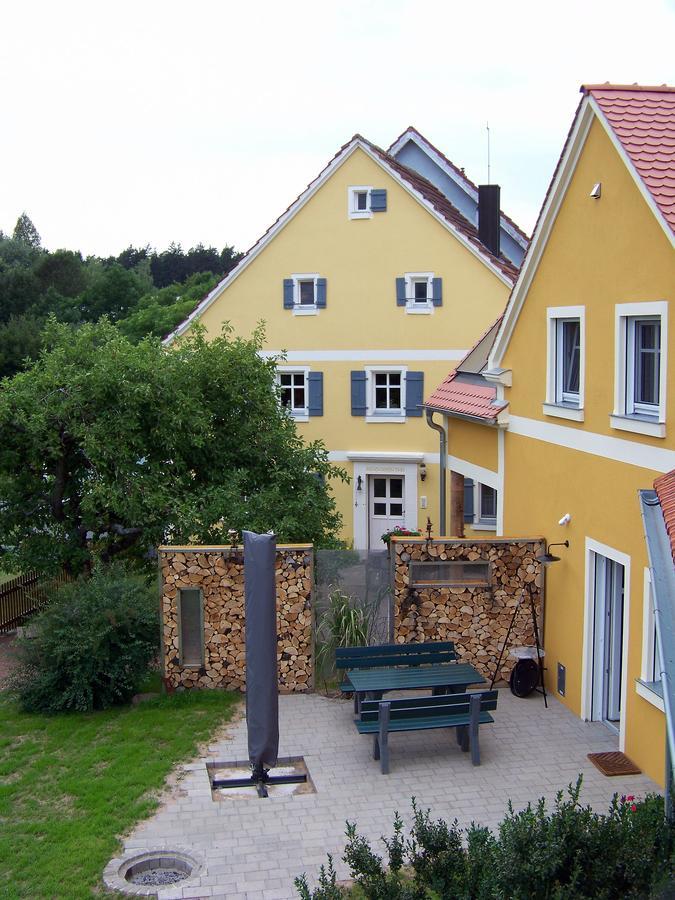 Ferienhaus Hoellbachtal أنسباخ المظهر الخارجي الصورة